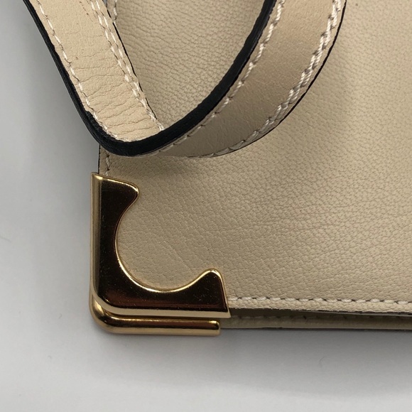 MASSIMO DUTTI CREAM LEATHER CROSSBODY - Picture 8 of 16